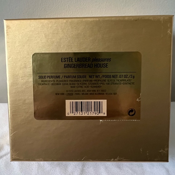 ESTEE LAUDER pleasures solid perfume GINGERBREAD HOUSE - Picture 11 of 11